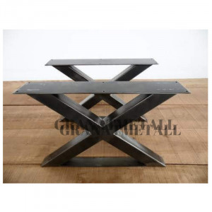 Металлическая основа для стола Х-образное